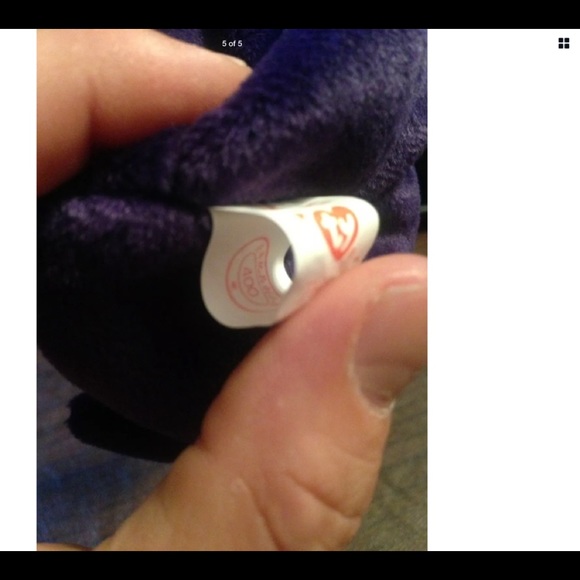 ๐ฃRARE ๐ฃ1997 TY Princess Diana Beanie Baby #400 - Picture 5 of 5